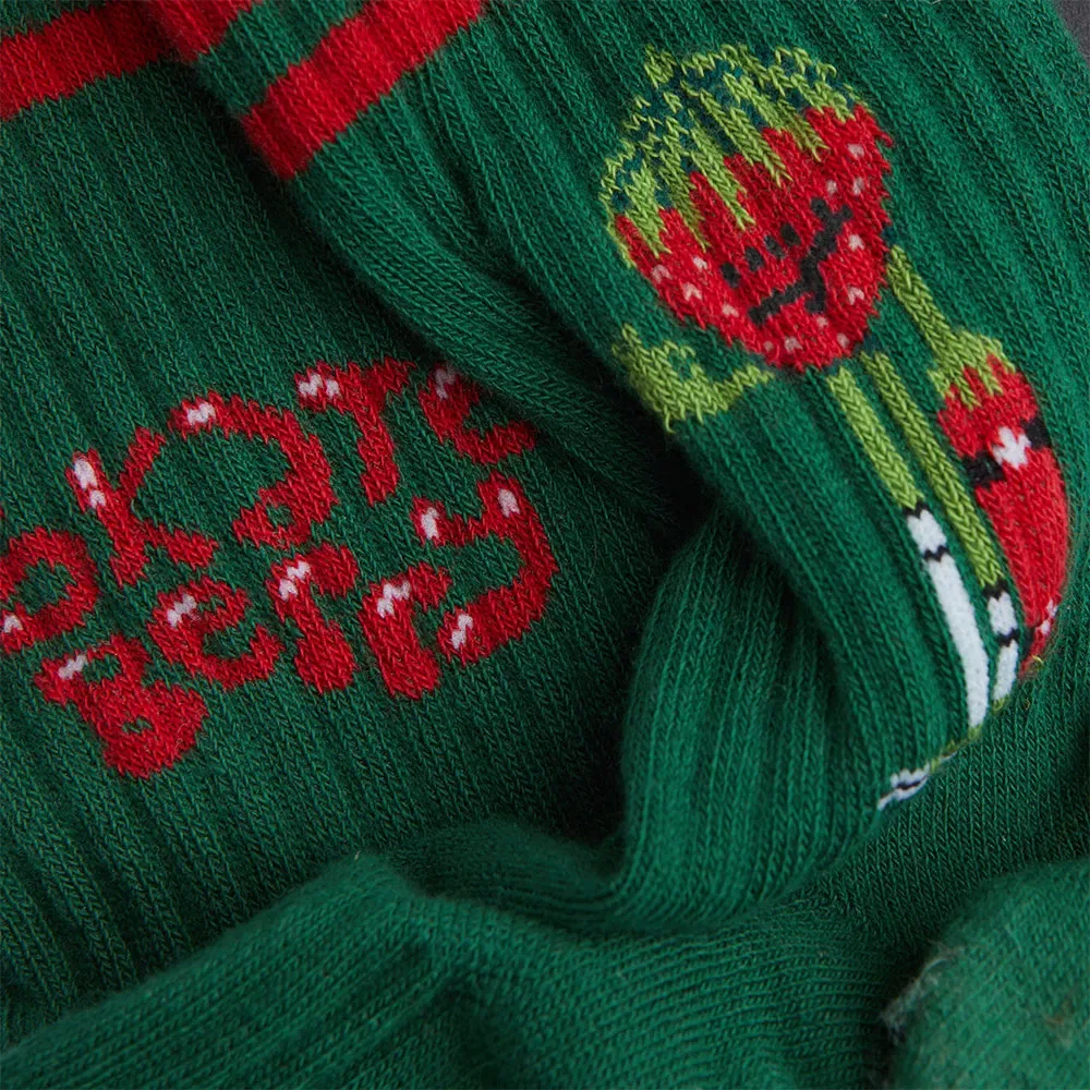 Носки Jimmy Lion Athletic Skateberry, зеленый — фото 4