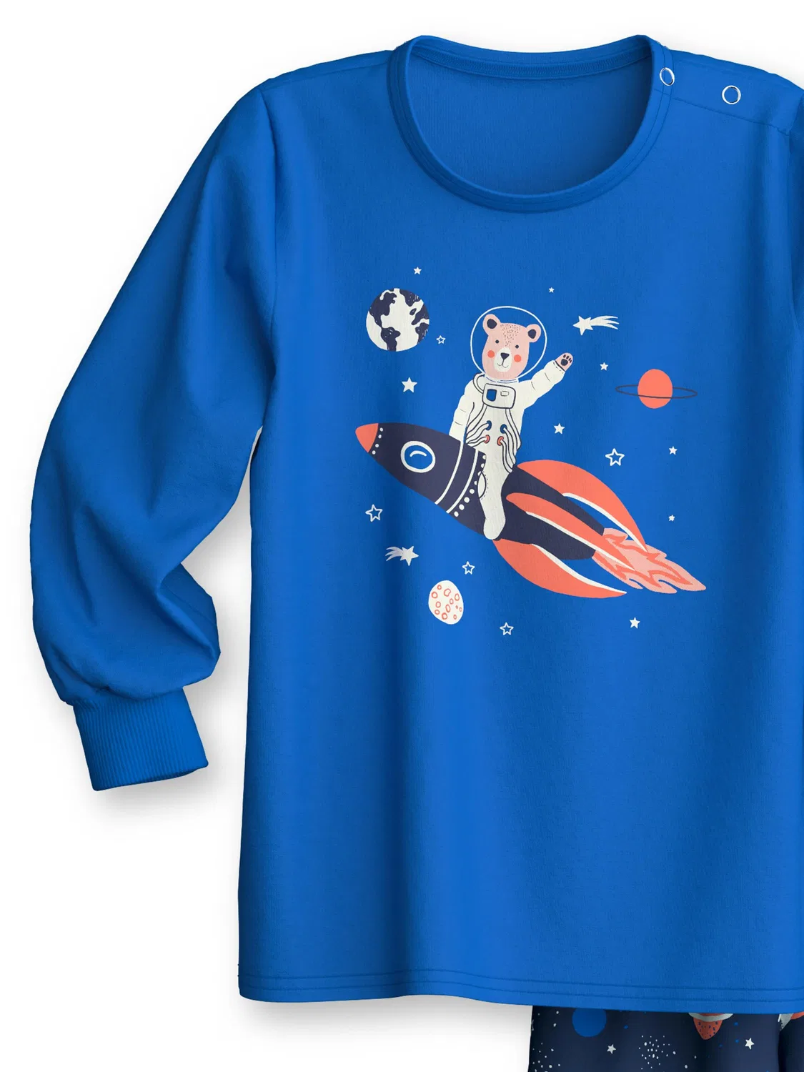 Пижама Calida Toddlers Space сапфирового цвета — фото 2