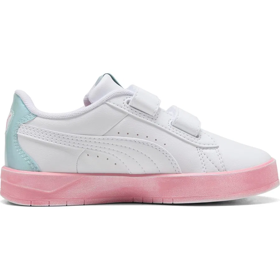 Детские кроссовки с липучками Classic Space Belle V Puma, Белый