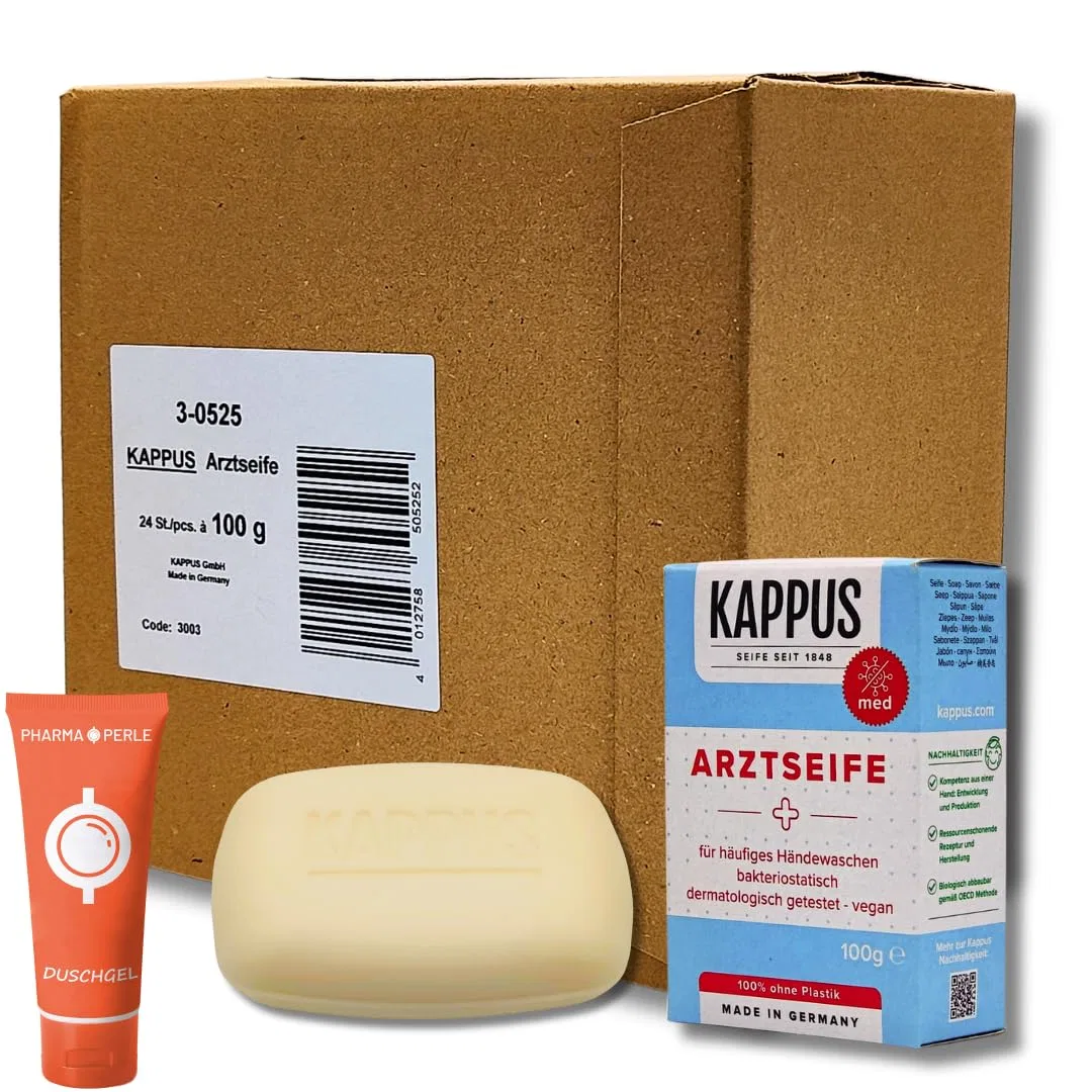 Твердое мыло Doctor's Soap PHARMA PERLE, 24 x 100 г, Набор
