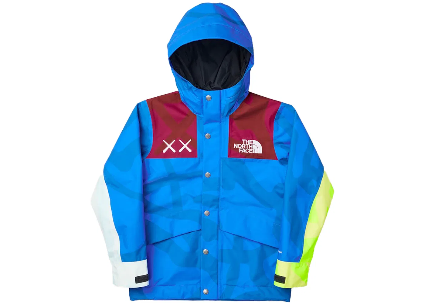 Детская куртка с принтом 1986 Mountain Jacket KAWS, KW Hero Blue 86 Print