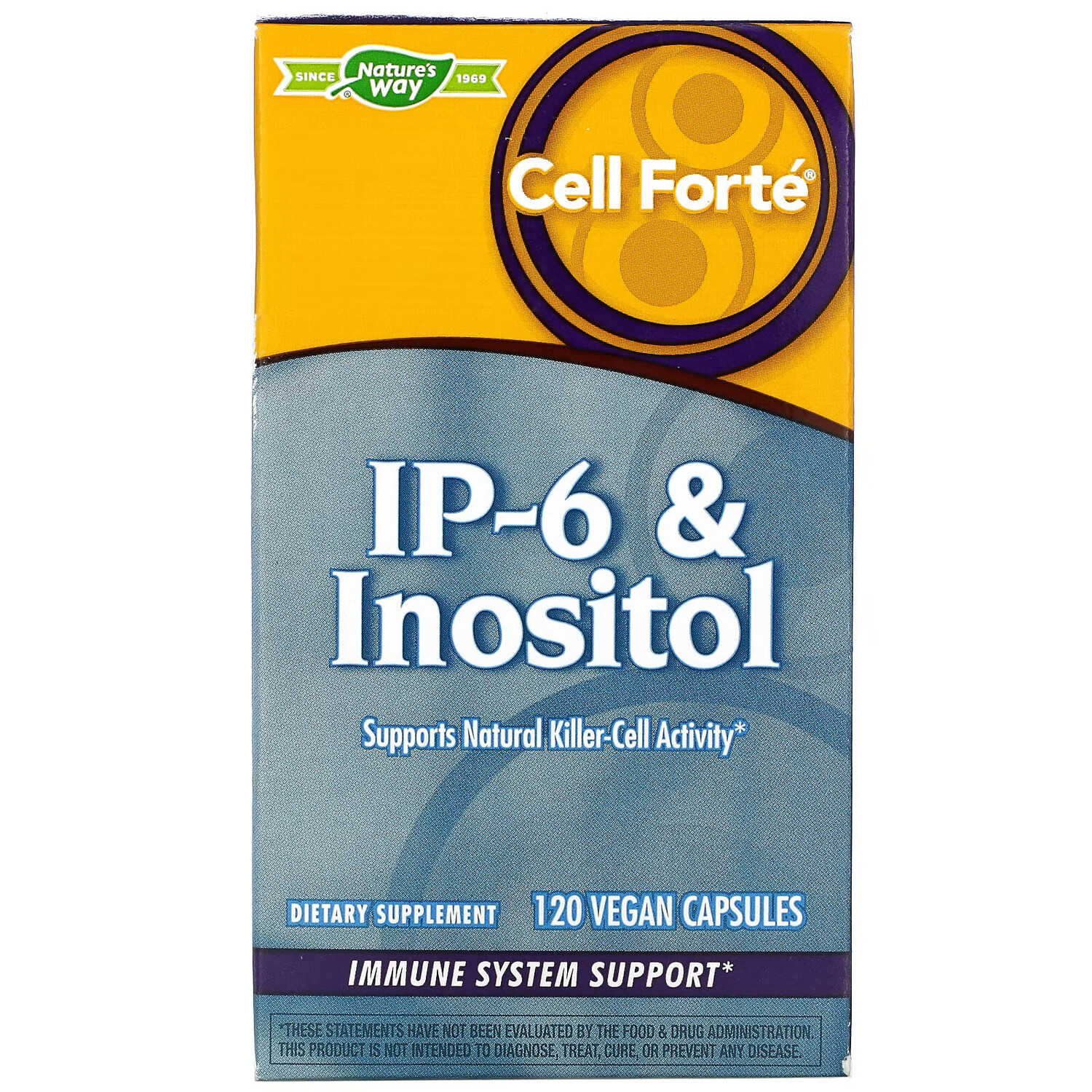 

IP-6 и инозитол Nature's Way, 120 растительных капсул