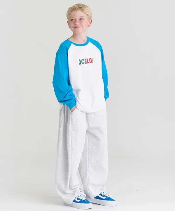 Детский костюм из футера, F10 Ocelot Junior, синий