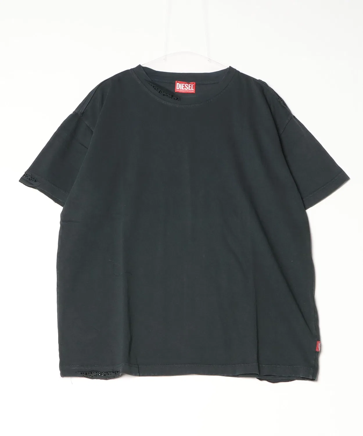 Мужская футболка с принтом T-NORM-CRYSTALS DIESEL, Black