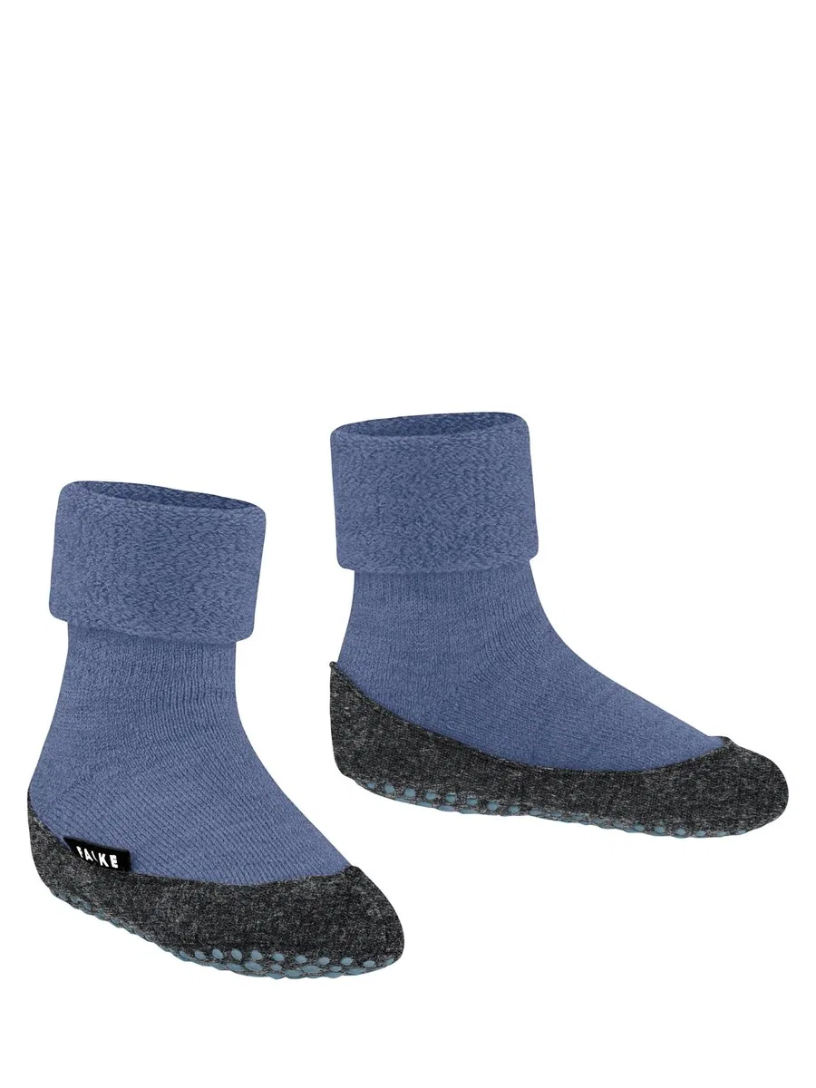 Носки FALKE 'Cosyshoe Teens' дымчато-голубого цвета — фото 3