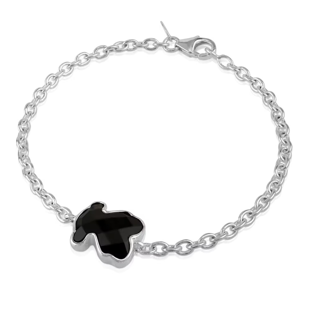 

Браслет Tous Color With Faceted Onyx, серебро