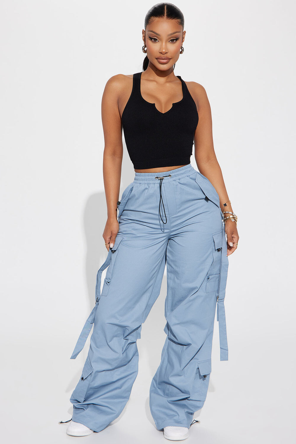 

Брюки карго Fashion Nova 22GWF0958, синий
