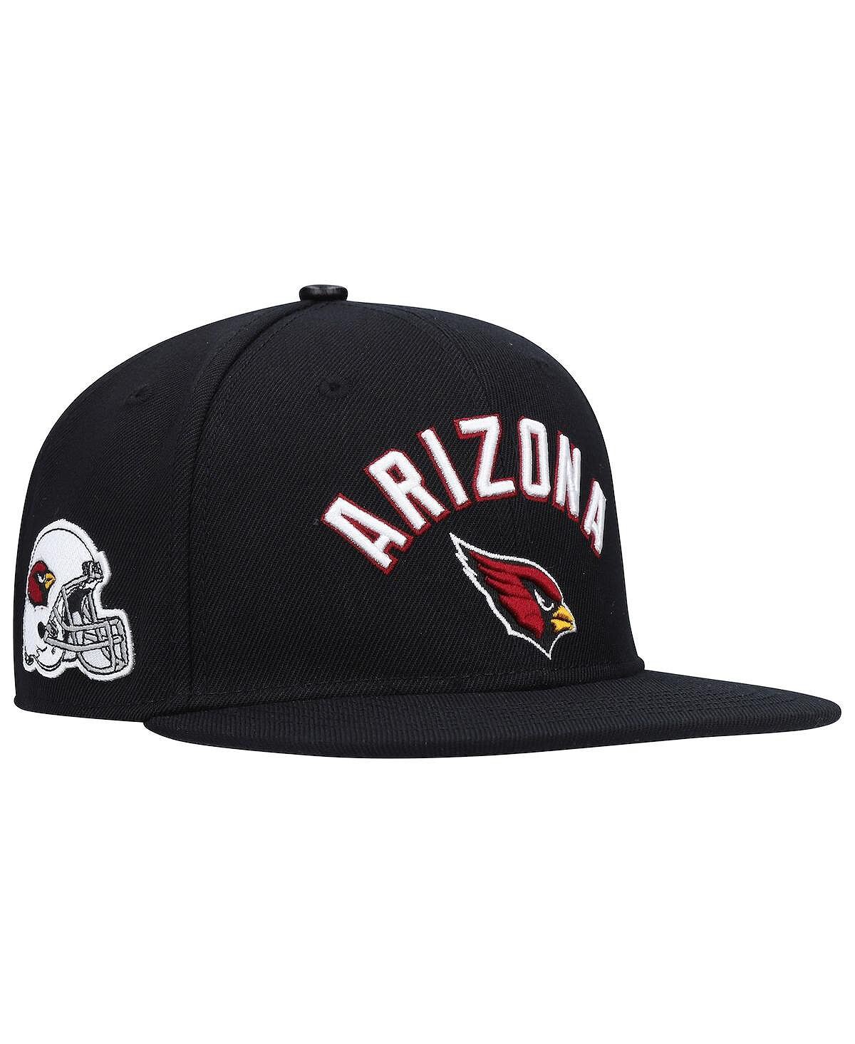 

Черная мужская кепка Arizona Cardinals со сложенной спинкой Pro Standard