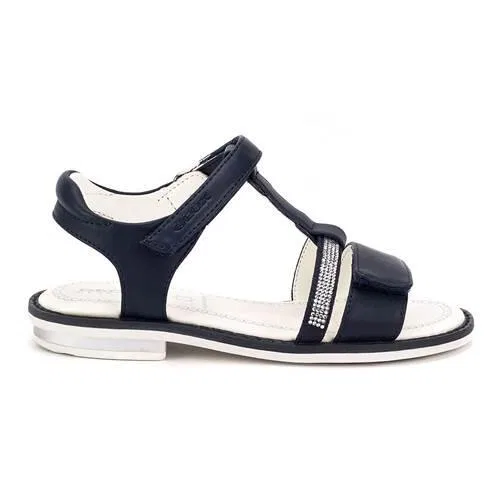 Детские сандалии с кристаллами Geox Sandal Giglio, Navyblau