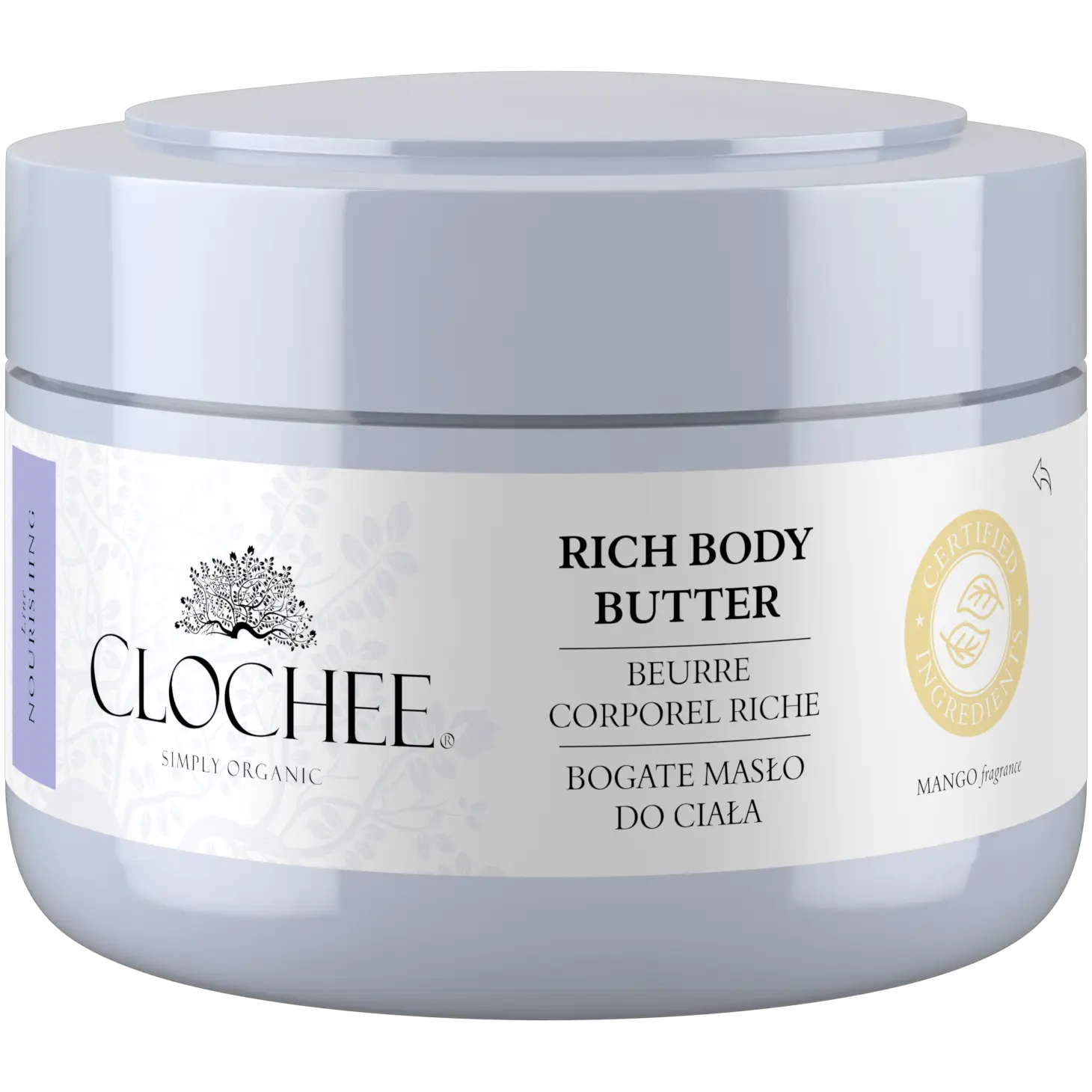 

Clochee Rich Body Butter насыщенное масло для тела с манго, 250 мл