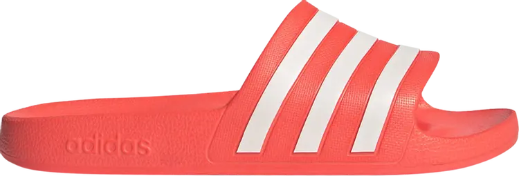 

Сандалии Adidas Adilette Aqua Slide 'Solar Red White', красный