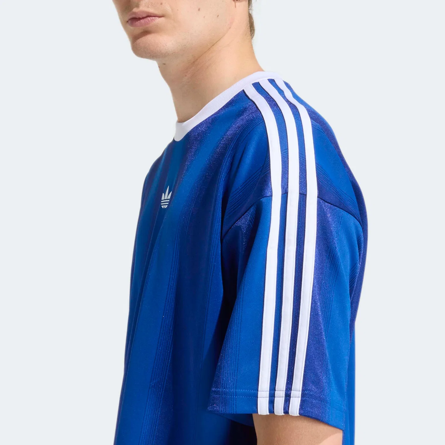 Мужская футболка свободного кроя Adidas Originals, Collegiate Royal — фото 4