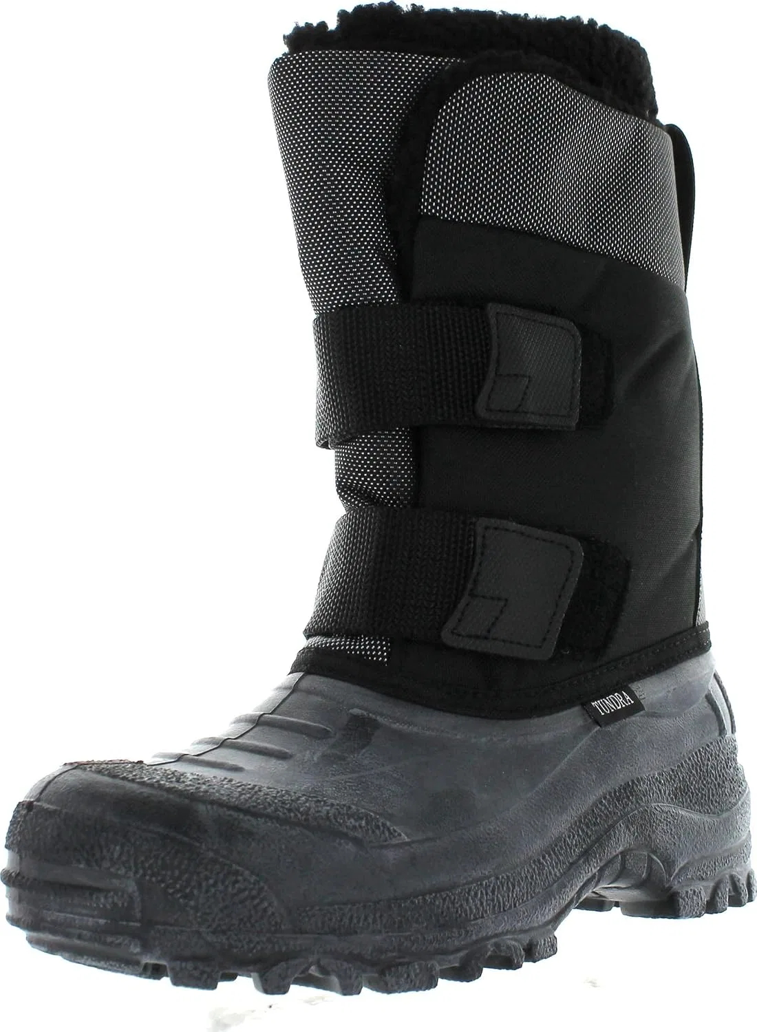 Детские зимние ботинки для мальчиков Plateau Tundra, Black/Grey