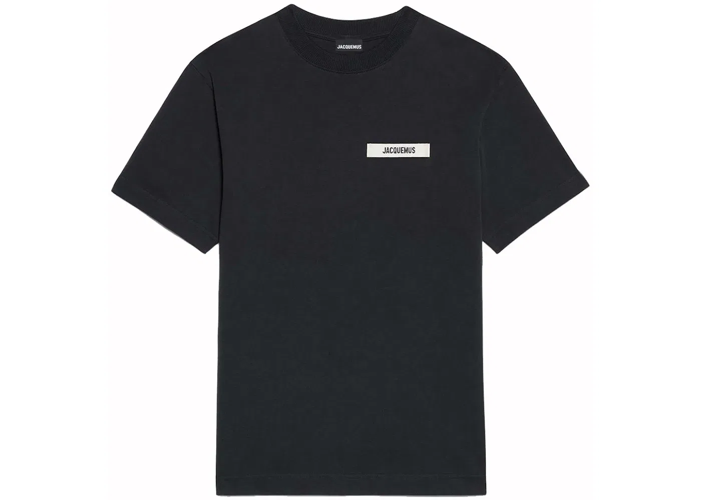 Мужская футболка с отделкой Gros Grain Jacquemus, Black