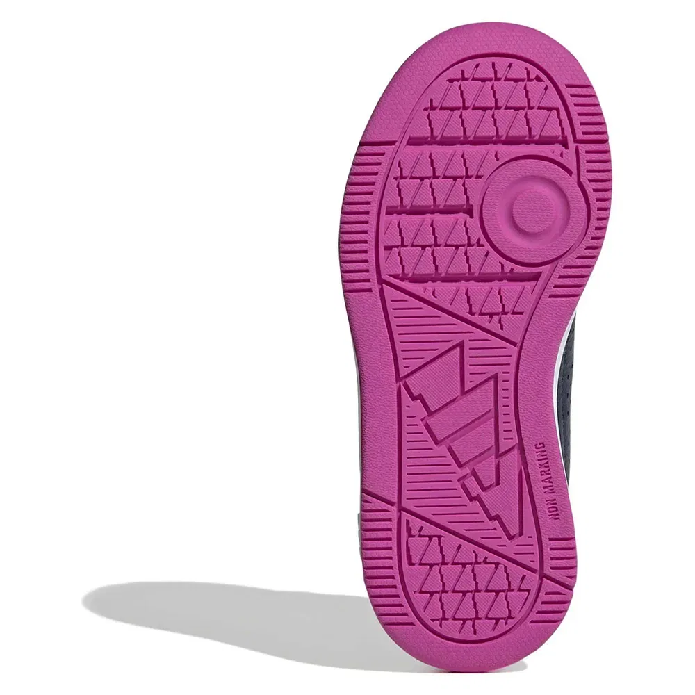 Детские кроссовки для девочек с липучками Tensaur Sport 3.0 CF Adidas, Blue — фото 4