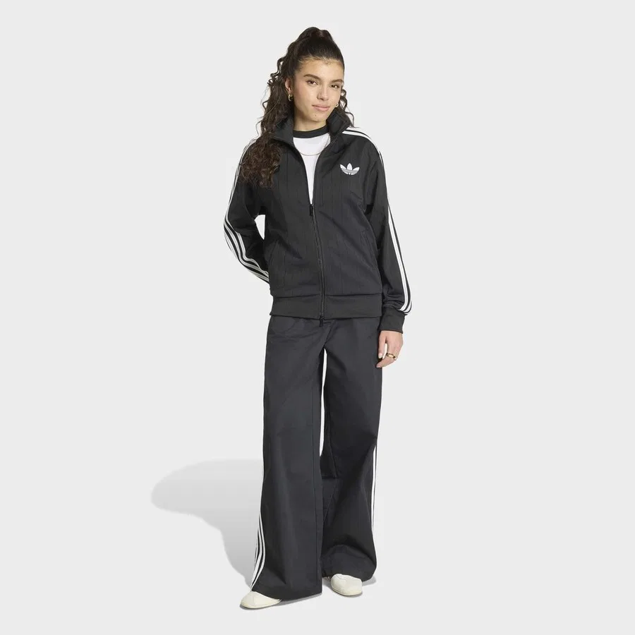 Женская куртка Pinstripe Firebird adidas, Черный — фото 3