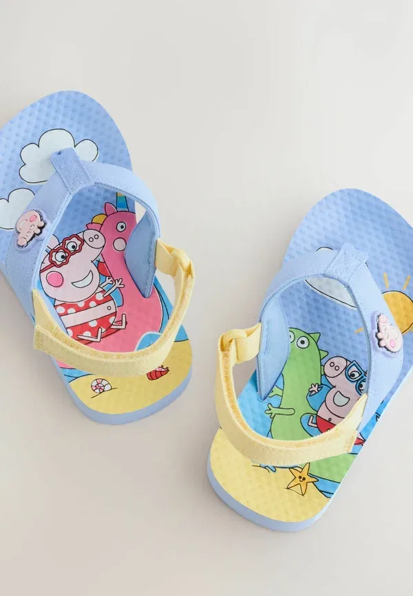 Сандалии с принтом Peppa Pig Next, синий — фото 3