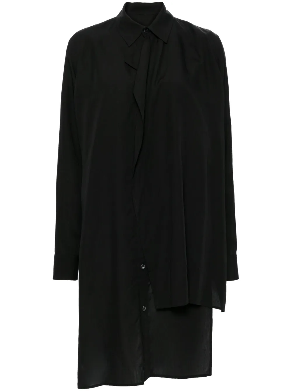

Многослойная рубашка Yohji Yamamoto, черный
