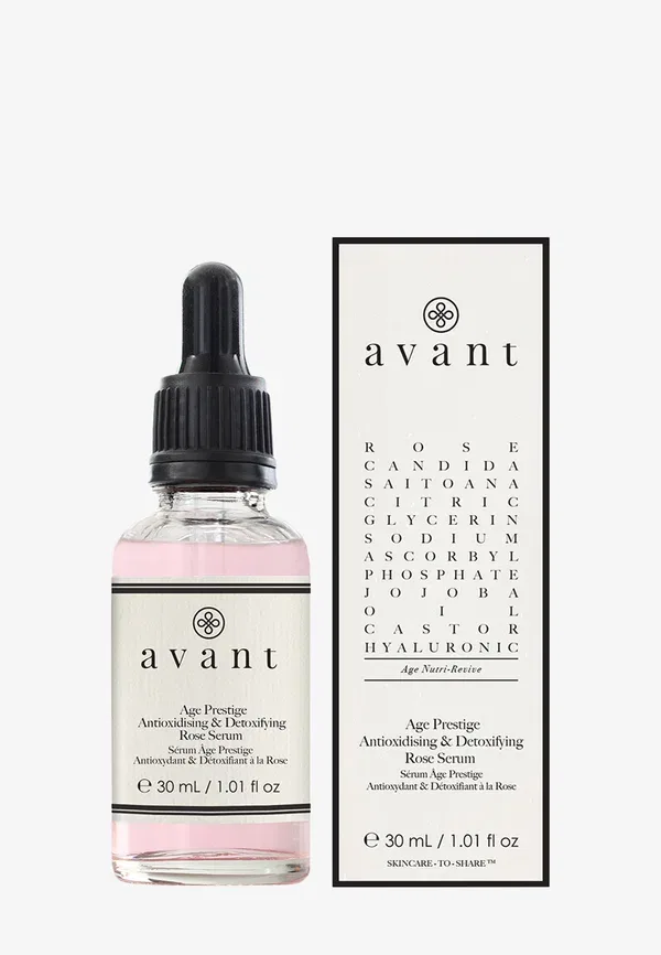 Антиоксидантная и детоксифицирующая сыворотка с розой Age Prestige 30 мл Avant Skincare