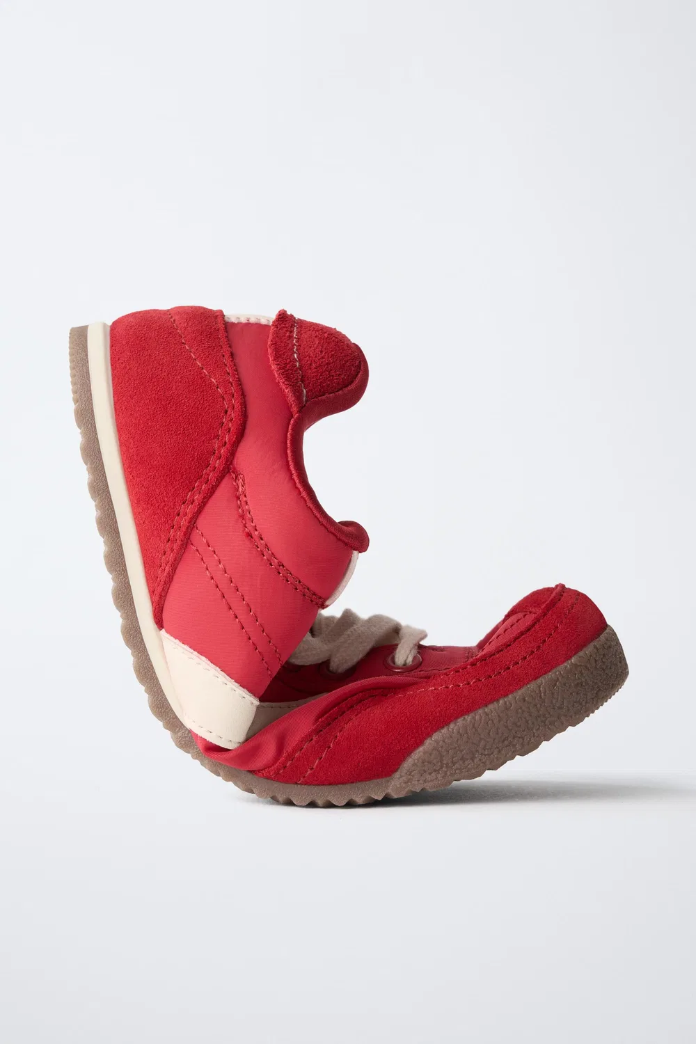 Кроссовки CONTRAST ZARA, Red — фото 3