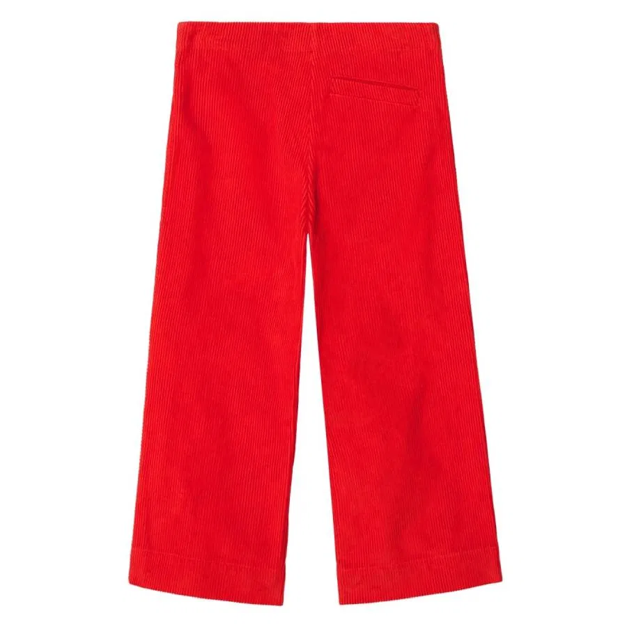 Брюки с принтом Equestrian Knight Motif Orla Burberry, Warm Coral Red — фото 2