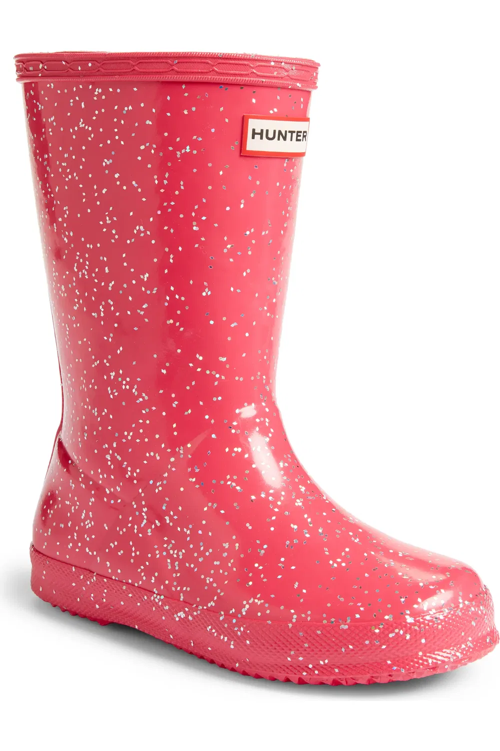 Детские резиновые сапоги с блестками Original First Classic Glitter Hunter, Thrift