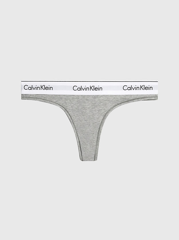

Стринги - Modern Cotton Calvin Klein, серый