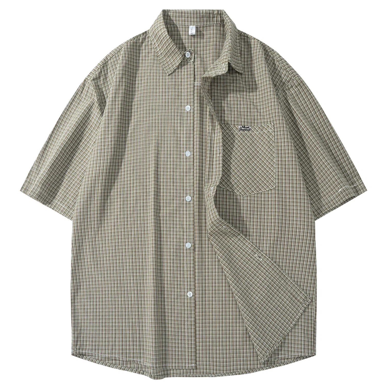Детская рубашка с воротником Oversize MostwantedLab, Light Brown