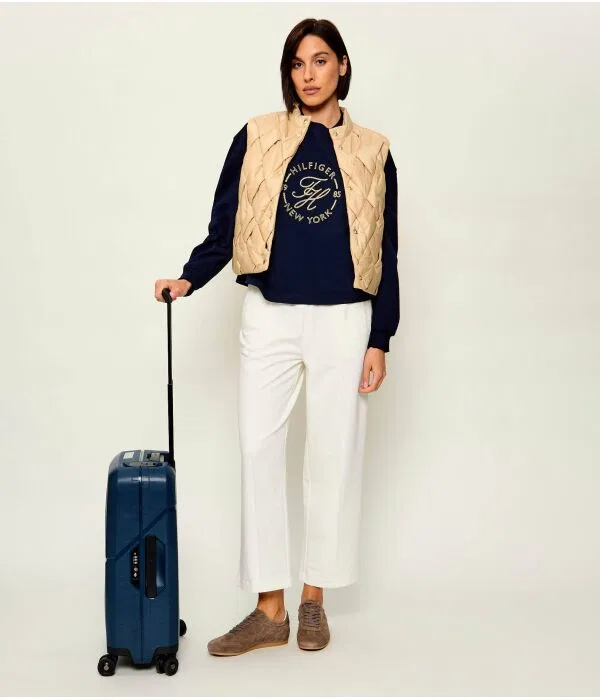 Женская рубашка свободного кроя Relaxed Fit Tommy Hilfiger, Blu Marino — фото 2