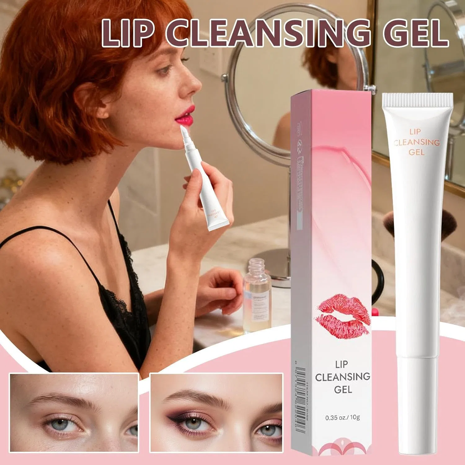 Очищающий гель для снятия макияжа, laxreheye, 10 г, Eye Makeup Remover — фото 2