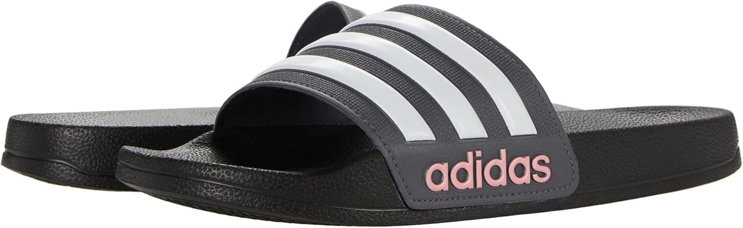 

Детские шлепанцы для душа adidas Adilette, белый/черный/серый