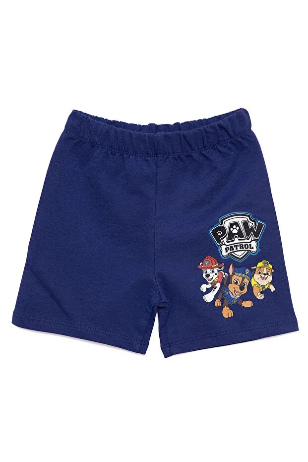Детские шорты для мальчиков с принтом Paw Patrol Nickelodeon, Navy Blue