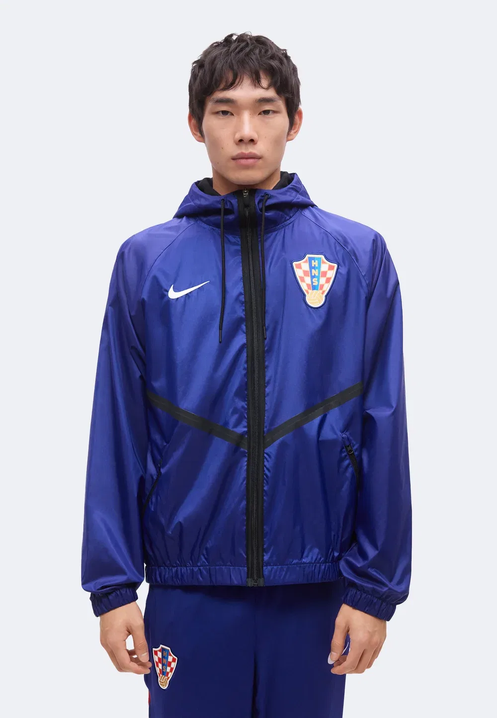 Мужской гимн Хорватии - форма национальной сборной Nike Performance, Deep Royal Blue/White