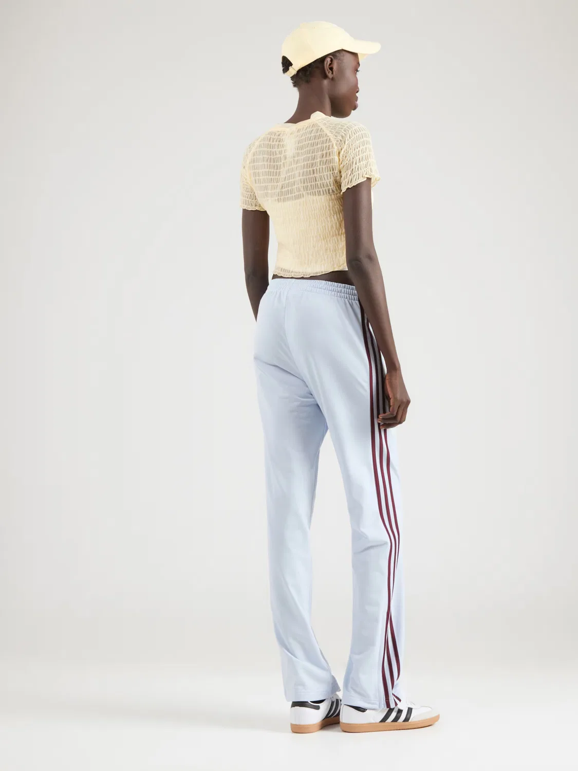 Брюки Adidas Originals свободного кроя FB CLASSIC пастельно-голубого цвета — фото 4