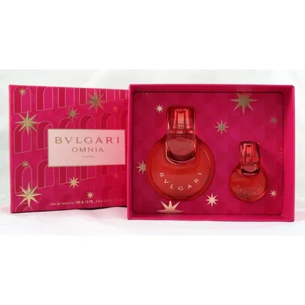 Набор парфюмерный женский Bvlgari Omnia Coral, 65 мл + 15 мл