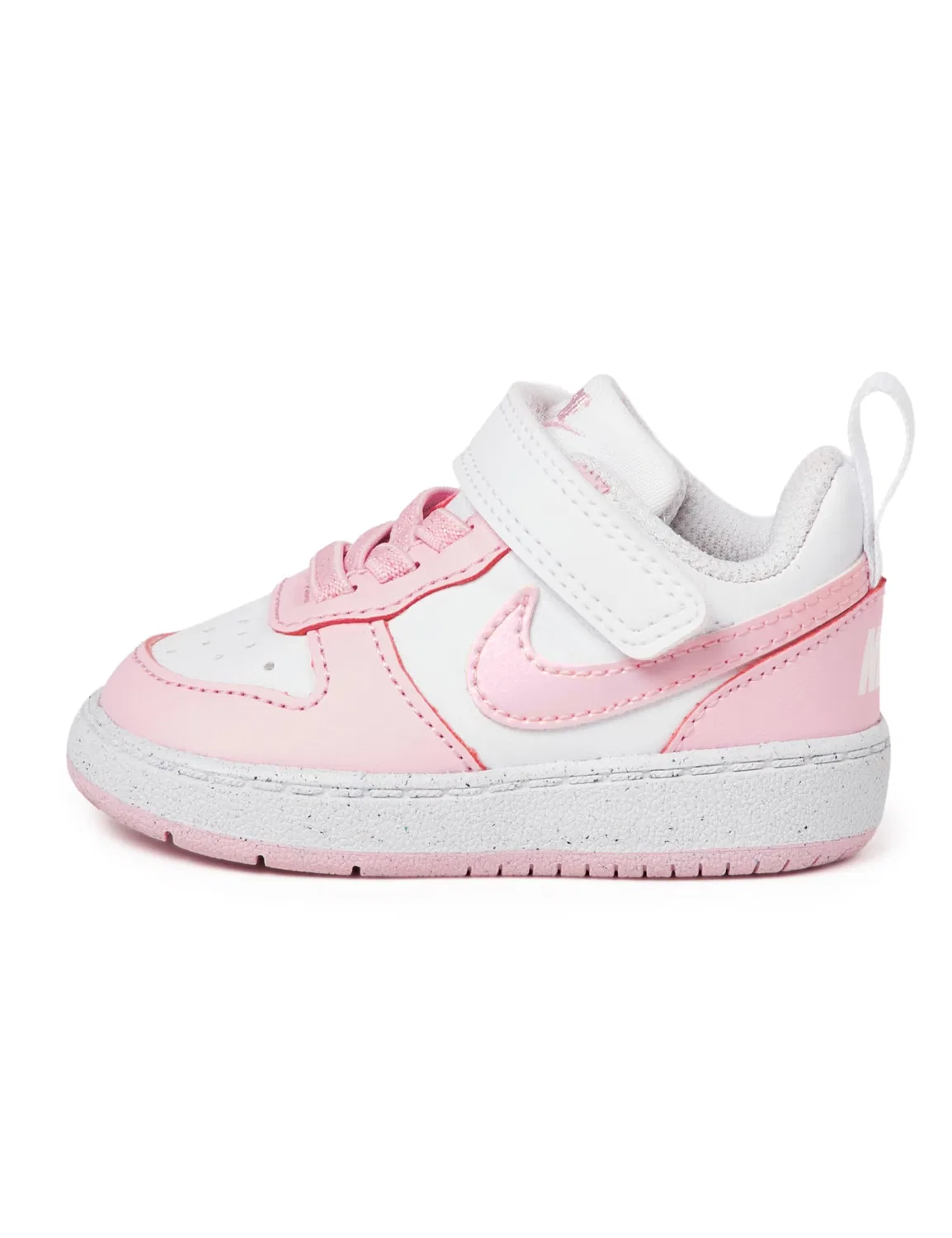 Детские кроссовки для мальчиков с закрытой пяткой NIKE Court Borough Low Recraft (Td), Pink