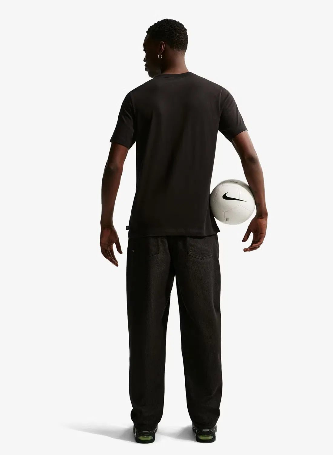 Футболка с принтом Nigeria Futura Nike, черный — фото 2