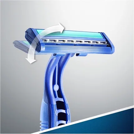 Бритвенный станок одноразовый Gillette Blue II Plus Sensitive