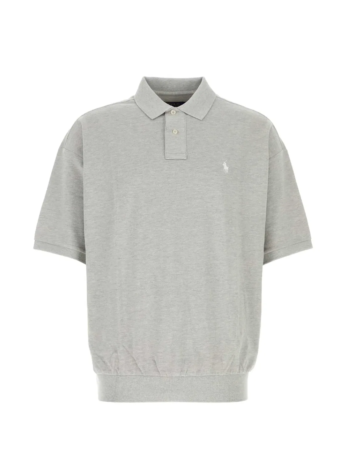 Рубашка-поло пике серого цвета Polo Ralph Lauren, серый