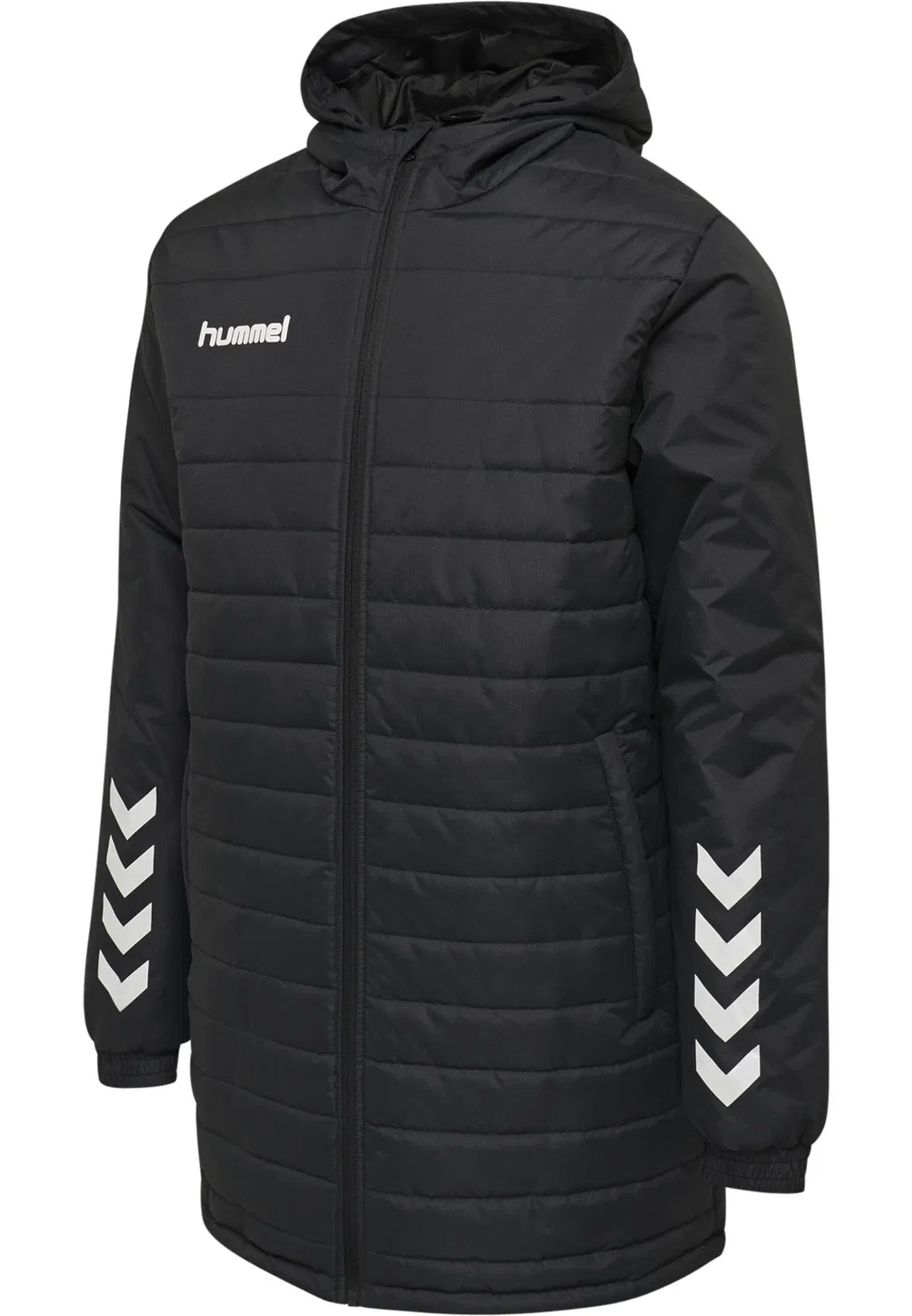 Детская куртка со стеганым дизайном Hmlpromo Hummel, Черный