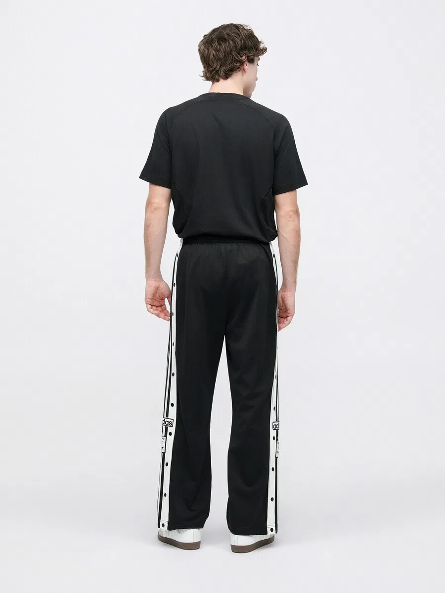 Брюки ADIDAS ORIGINALS свободного кроя 'ADIBREAK' черного цвета — фото 4