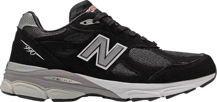 

Кроссовки New Balance 990v3 Made In USA, черный/серый