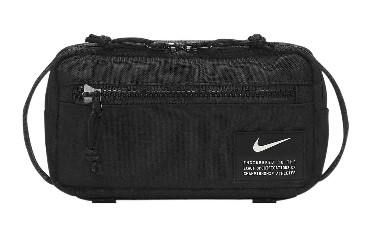 

Полиэстеровая однорамная сумка через плечо поясная сумка унисекс черный Nike