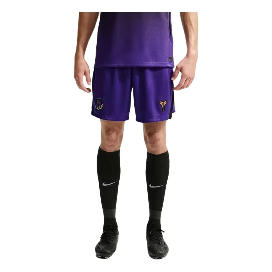 Шорты спортивные с принтом Kobe x F.C. Barcelona 2026/27 Stadium Away Nike, фиолетовый