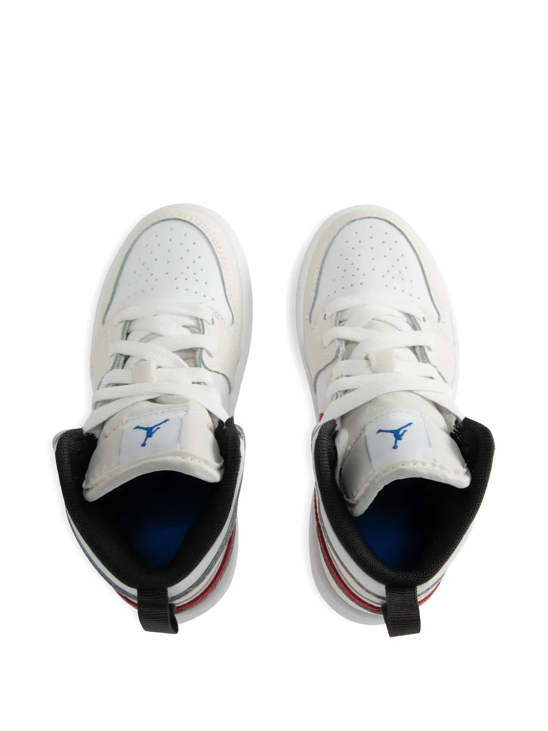 Кроссовки Jordan 1 Mid Jordan Kids, нейтральные цвета — фото 4