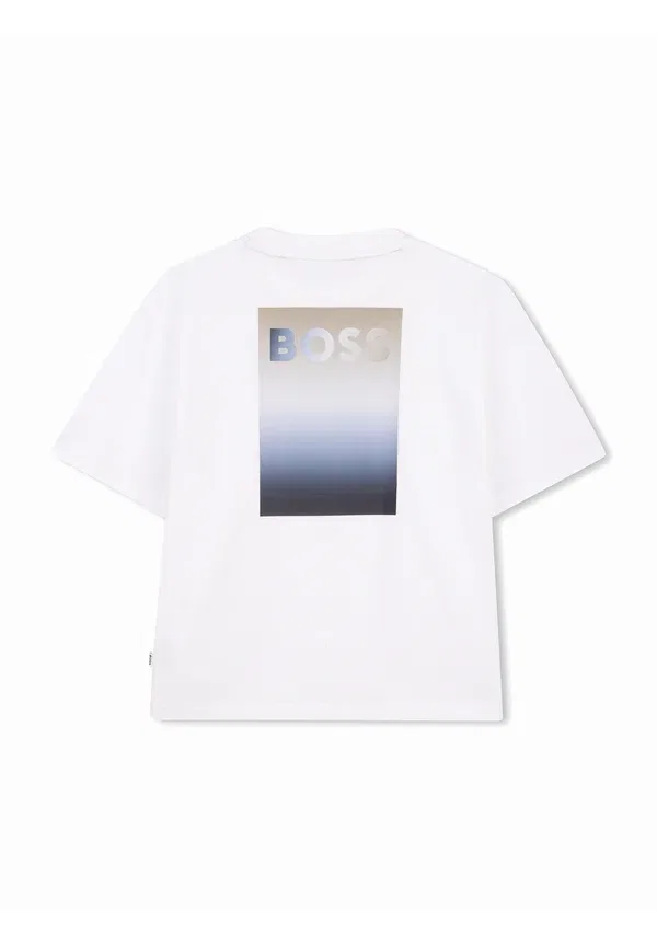 Футболка a manches coiurtes - футболка с принтом Boss Kidswear, белый — фото 2
