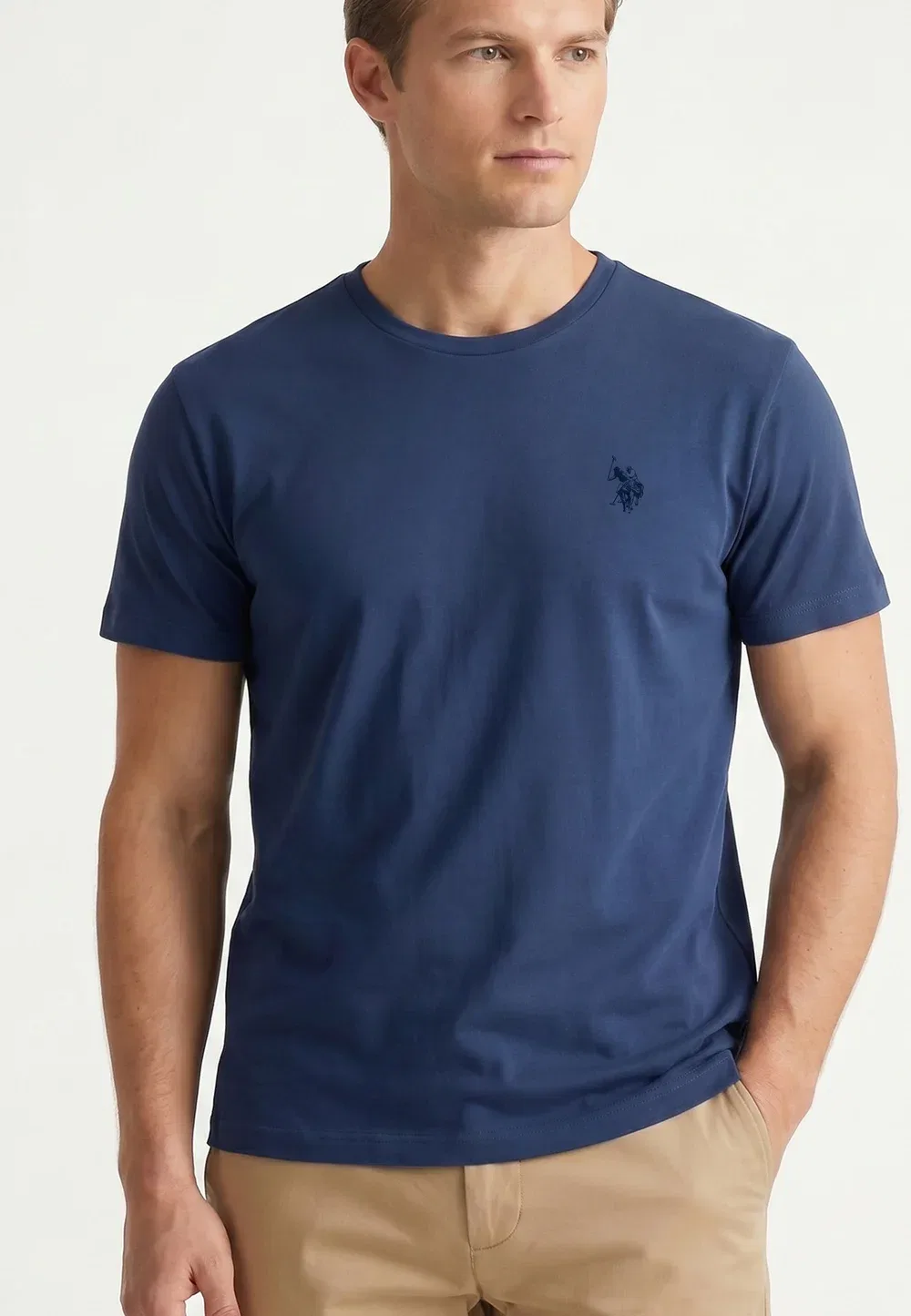 Футболка - базовая футболка U.S. Polo Assn., Blu Navy