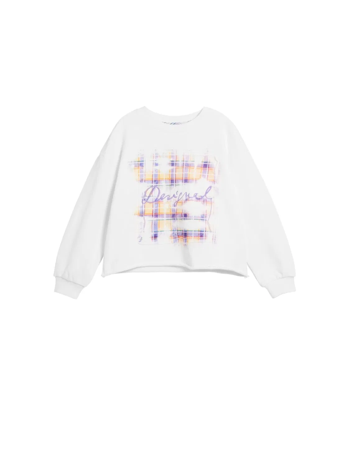 Белая толстовка Desigual