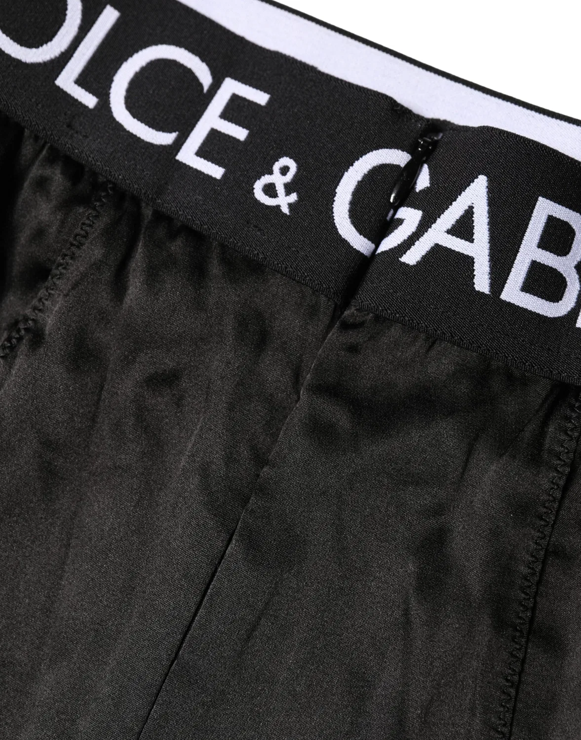 Женские трусы-утяжка с высокой посадкой и логотипом Girdle Panties Dolce & Gabbana, Black — фото 4
