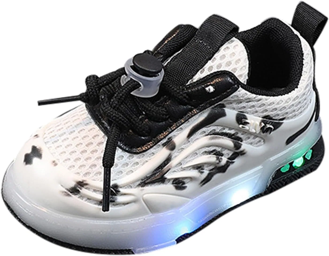 Детские кроссовки с широкой колодкой Mesh Sneakers, Black